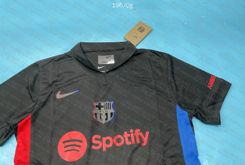 Barcelona Jersey 25 Black 4