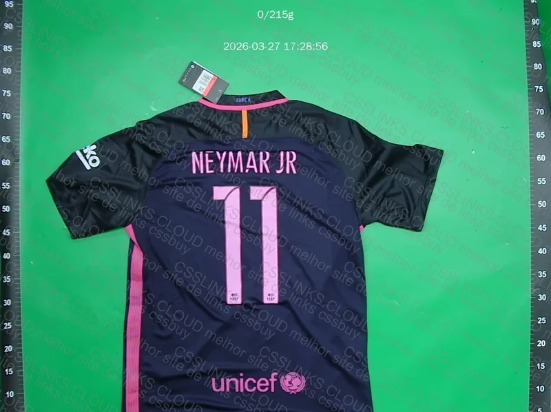 Camisa Barcelona Away Neymar Jr #11 (2016/17)