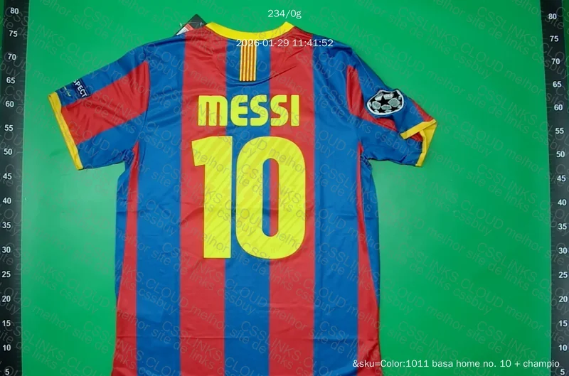Camisa Barcelona Messi 2010 3
