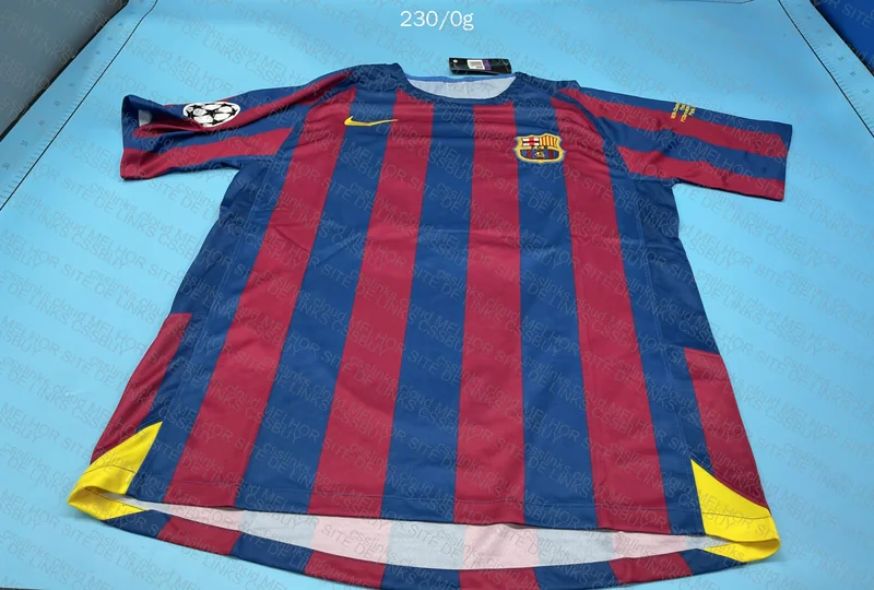 Barcelona Retro 2005 Jersey 5