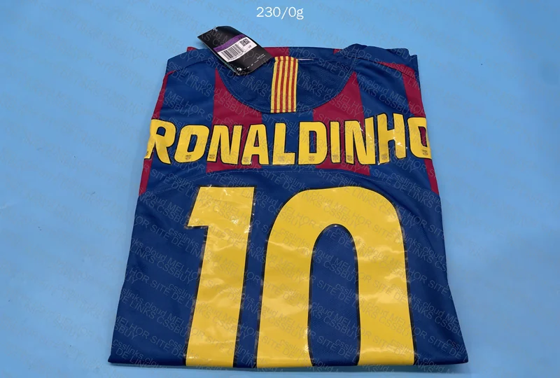 Barcelona Retro 2005 Jersey 6