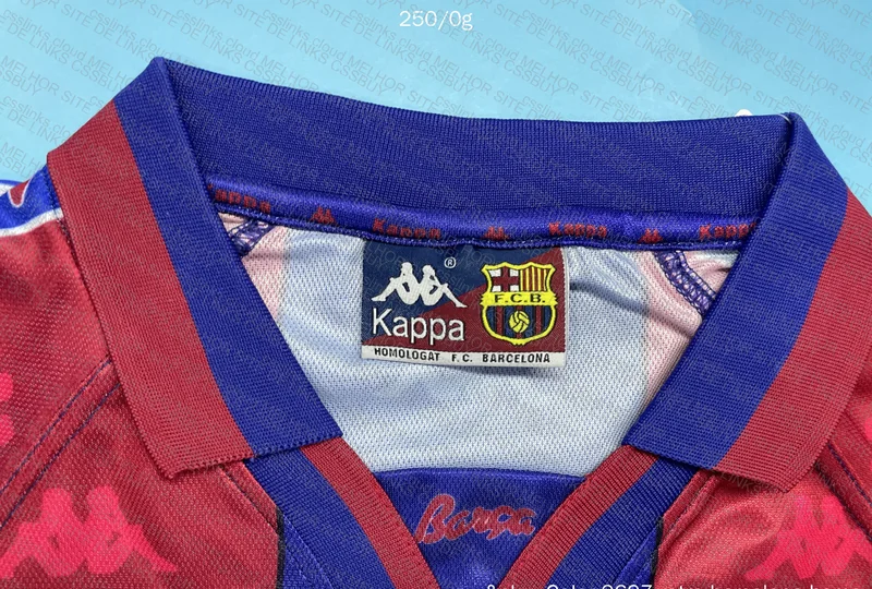 Barcelona Retro 95/96 Jersey 4