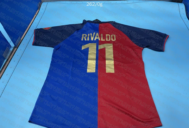 Barcelona Retro (Centenary) Jersey 4