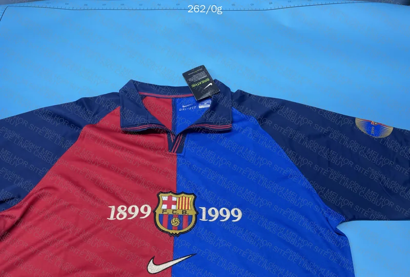 Barcelona Retro (Centenary) Jersey 6