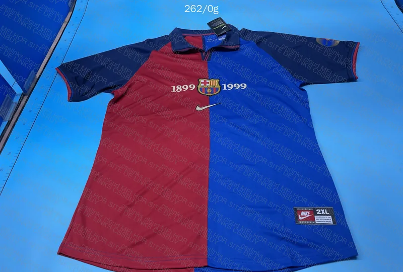 Barcelona Retro (Centenary) Jersey 7