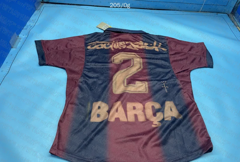 Barcelona Retro with Travis Jersey 3