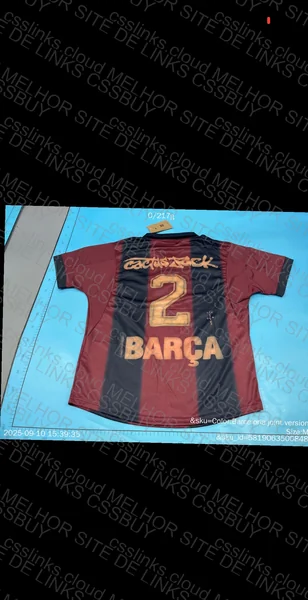 Barcelona Retro Travis Scott Jersey 2