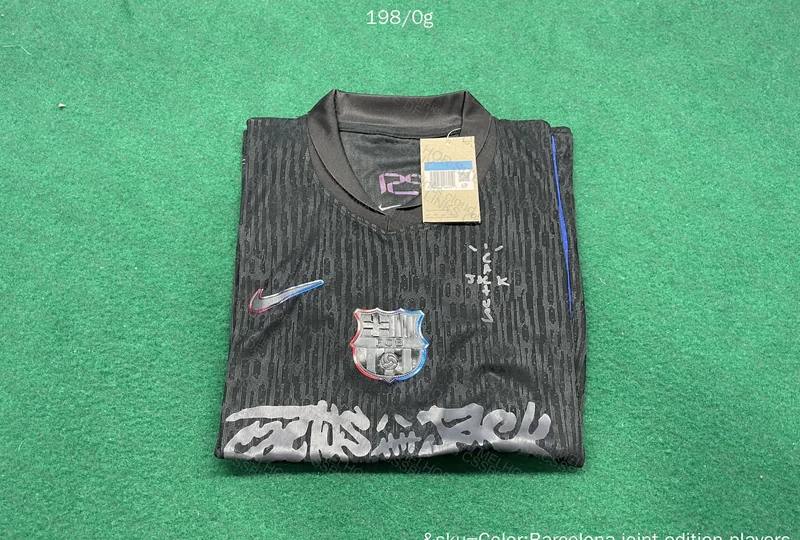 Barcelona Black Travis Jersey 2
