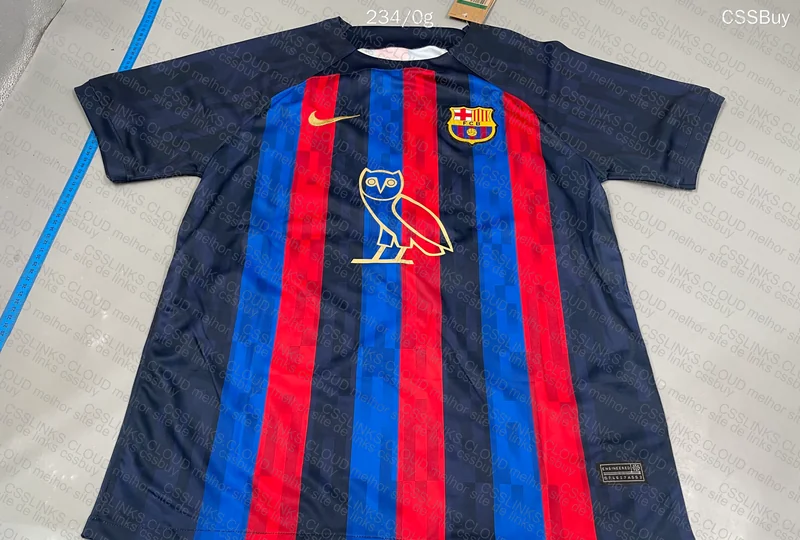 Barcelona x Drake Jersey (with measurements) 4