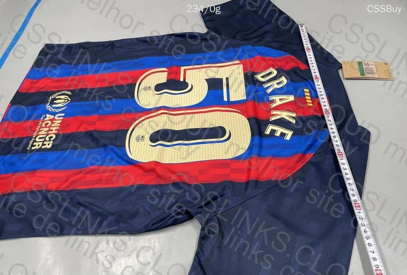 Barcelona x Drake Jersey (with measurements) 8