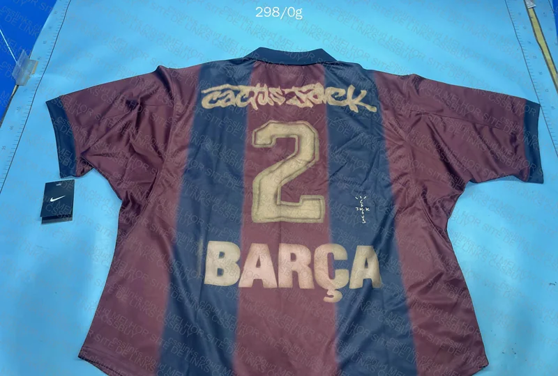 Barcelona x Travis Scott Jersey 6