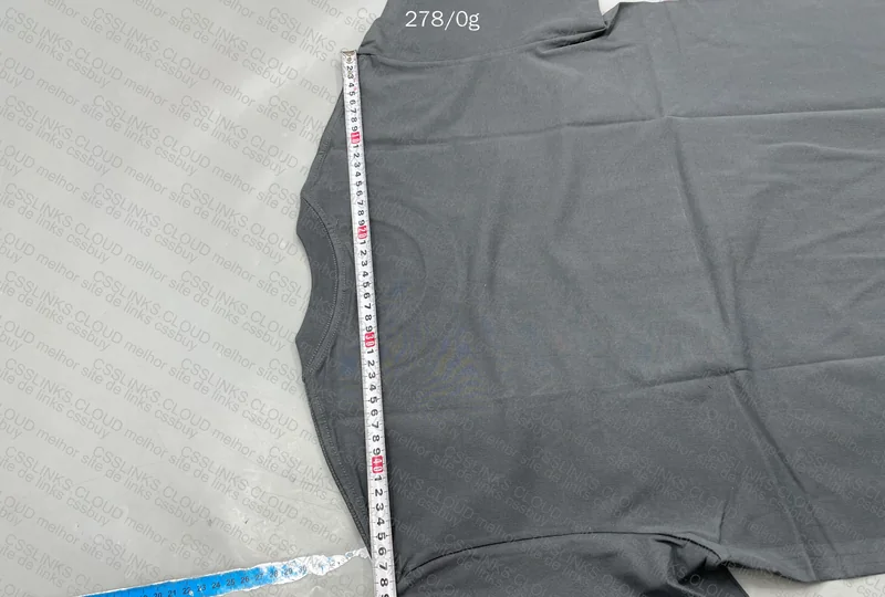 Basic Gray Shirt with Measurements 3