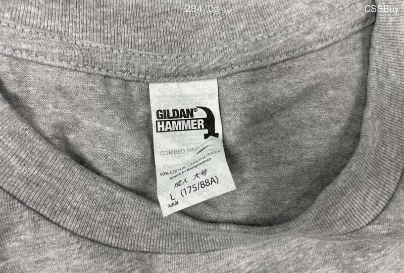 Basic Gildan Shirt with Measurement