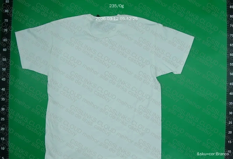 Camisa basica preta e branca 8