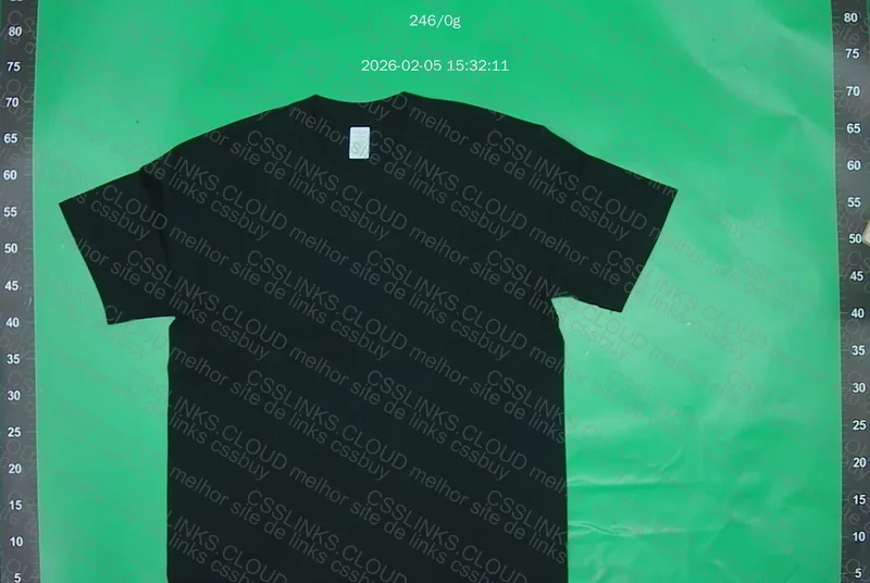 Camisa básica preta e branca GL ou RL 3