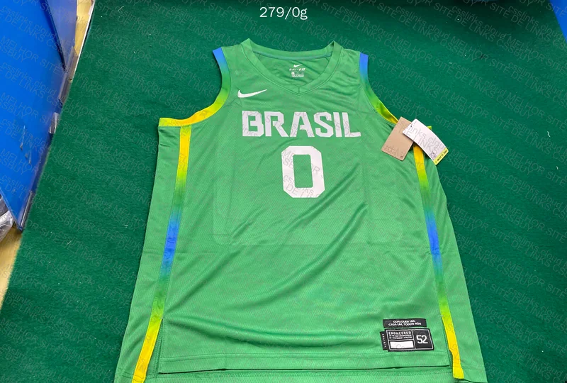 Brazilian National Team Basketball Shirt 3
