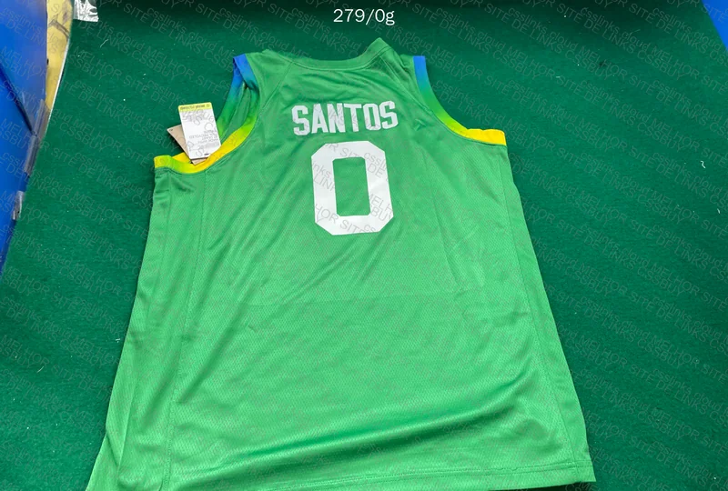 Brazilian National Team Basketball Shirt 4