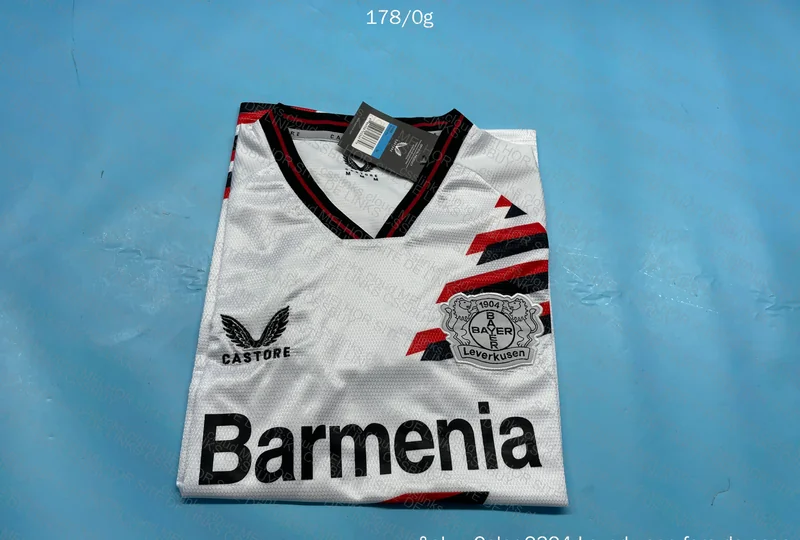 Bayer Leverkusen Shirt with Measurements 2