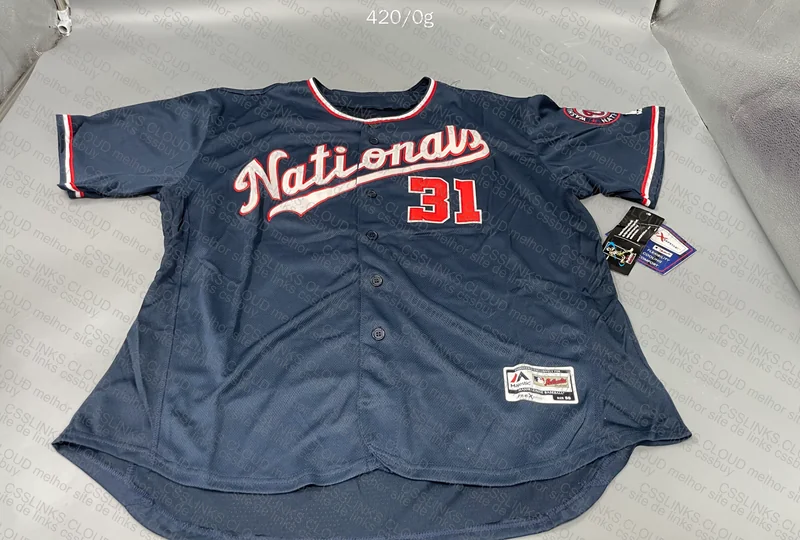 Baseball Shirt - Washington Nationals