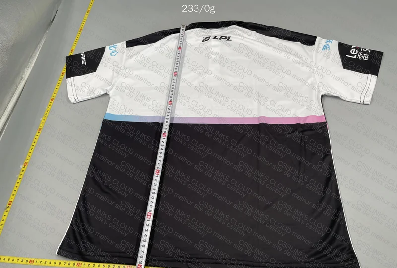 BLG (Bilibili Gaming) MSI 2024 Shirt with Measurements 4