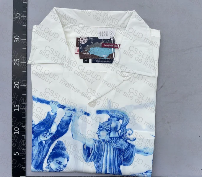 Camisa botão Prada 3