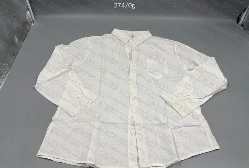 Linen White Shirt with Measurements 7