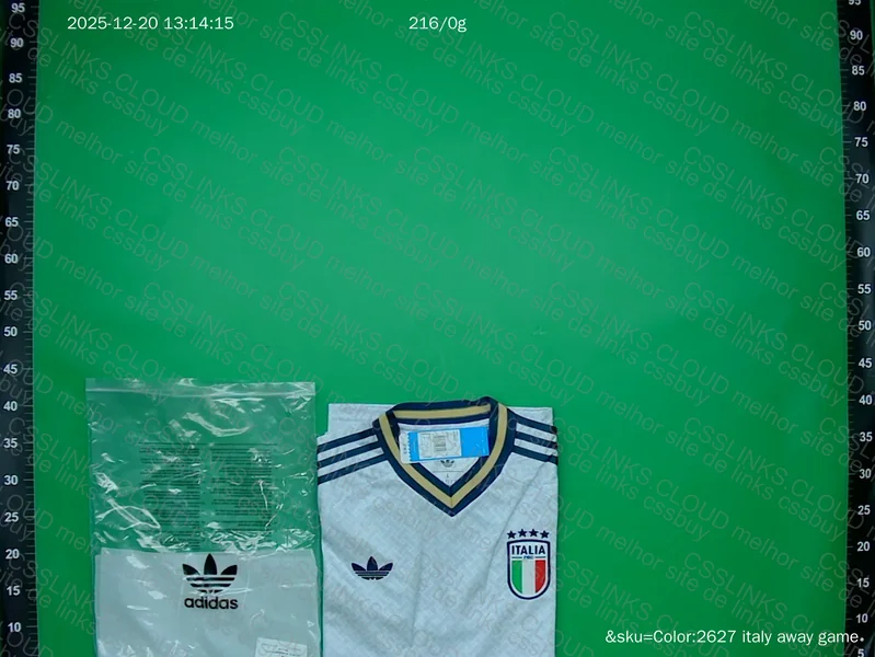 Italy 26-27 White Shirt