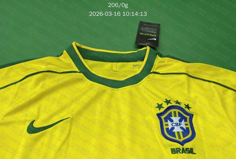 Camisa Brasil 1998 2