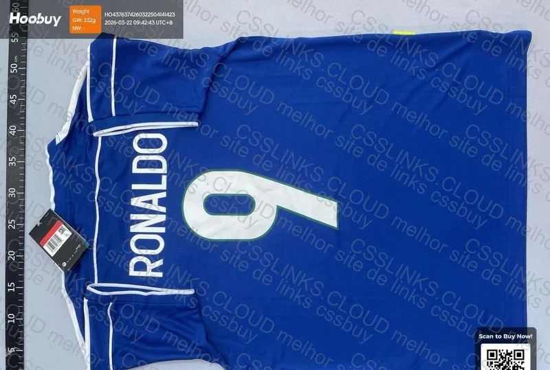 Camisa Brasil 1998 Azul 3