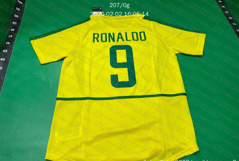 Camisa Brasil 2002 R9 3