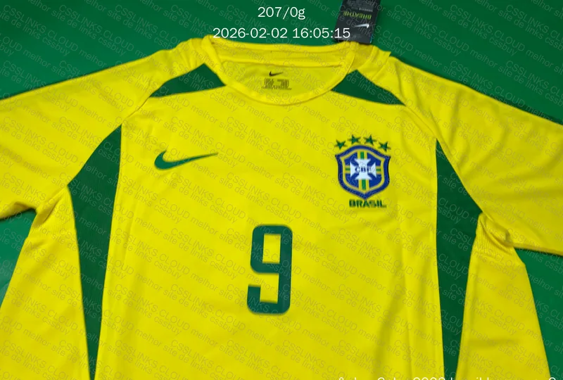 Camisa Brasil 2002 R9 6