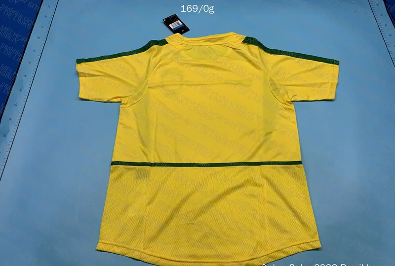 Brazil 2002 Retro Jersey 4