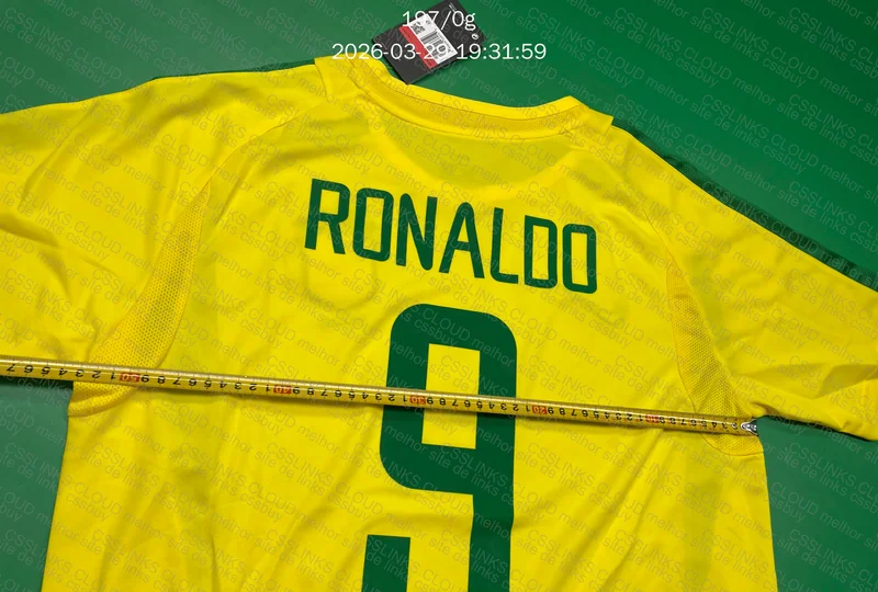 Camisa Brasil 2002 Ronaldo