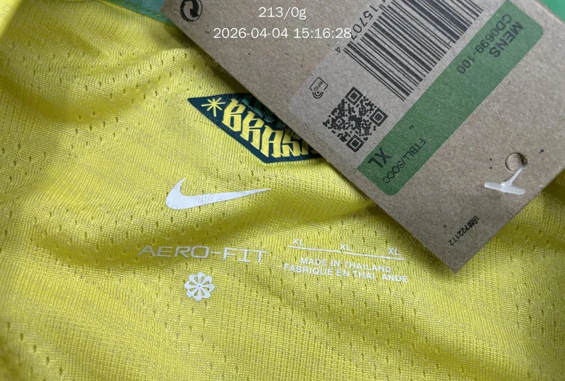 Camisa Brasil 2026 canary 5