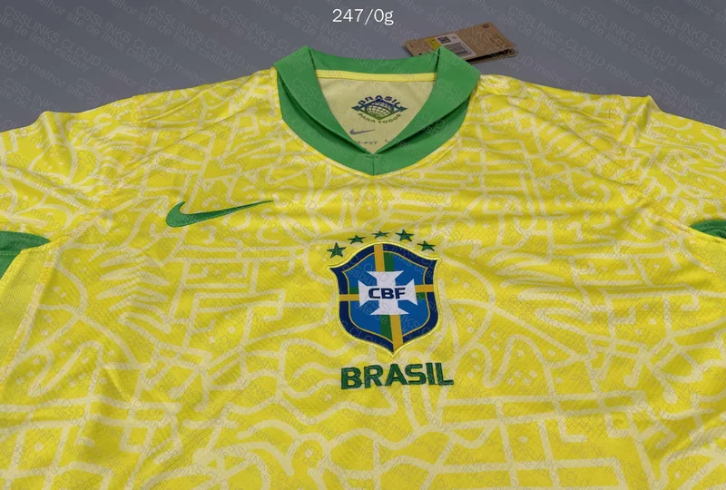 Brazil 25 Yuans Jersey 3