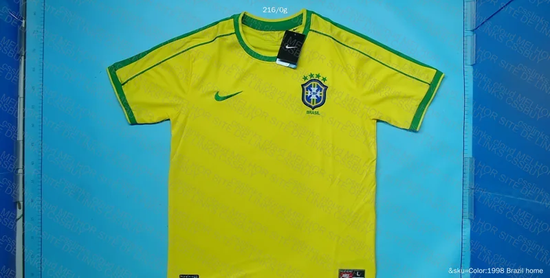 Brazil 98 Jersey 2
