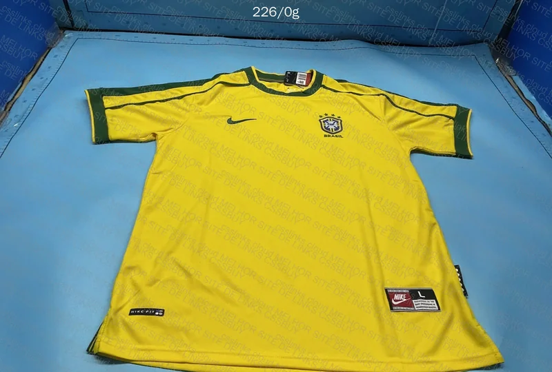 Brazil 98 Jersey 2
