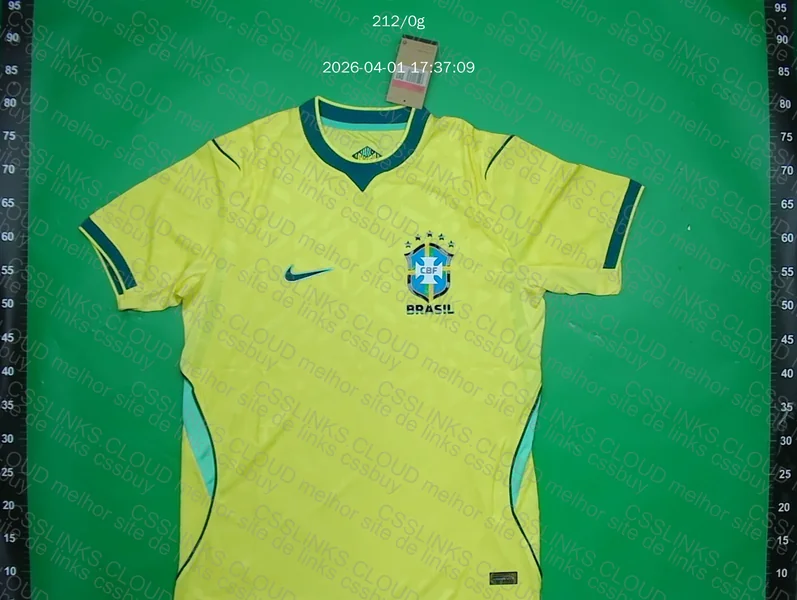 CAMISA BRASIL AMARELA 2026 VERSÃO JOGADOR