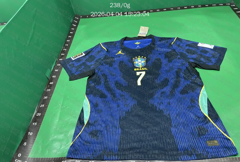 Camisa Brasil Azul - Versão Jogador 3