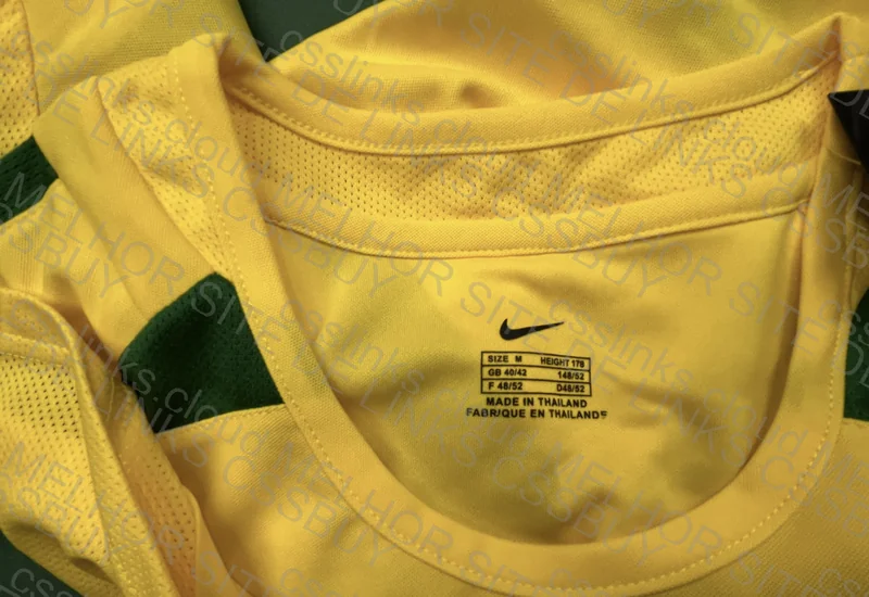 Brazil World Cup 2002 Jersey 3
