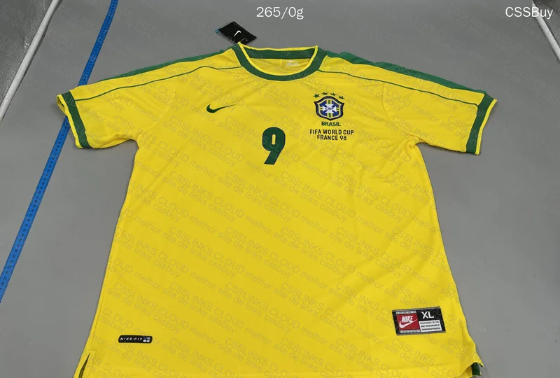 Brazil World Cup 98 Ronaldo Jersey