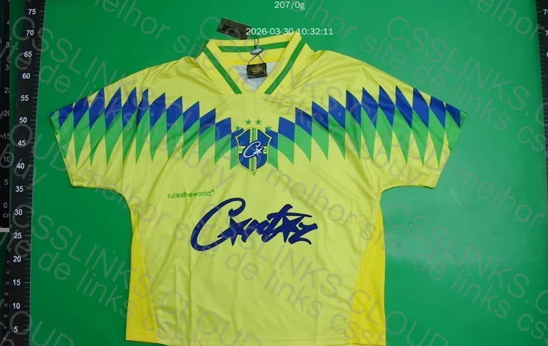 camisa brasil corteiz