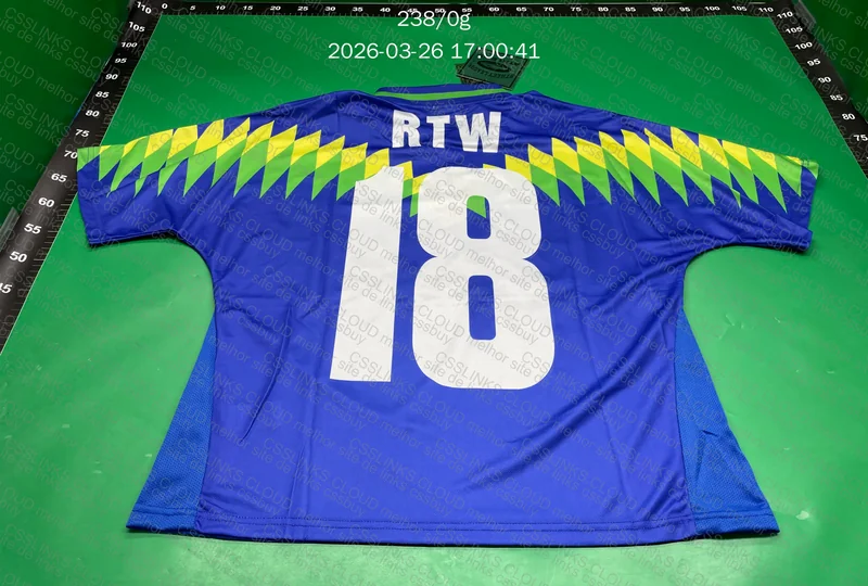 Camisa Brasil Corteiz Azul