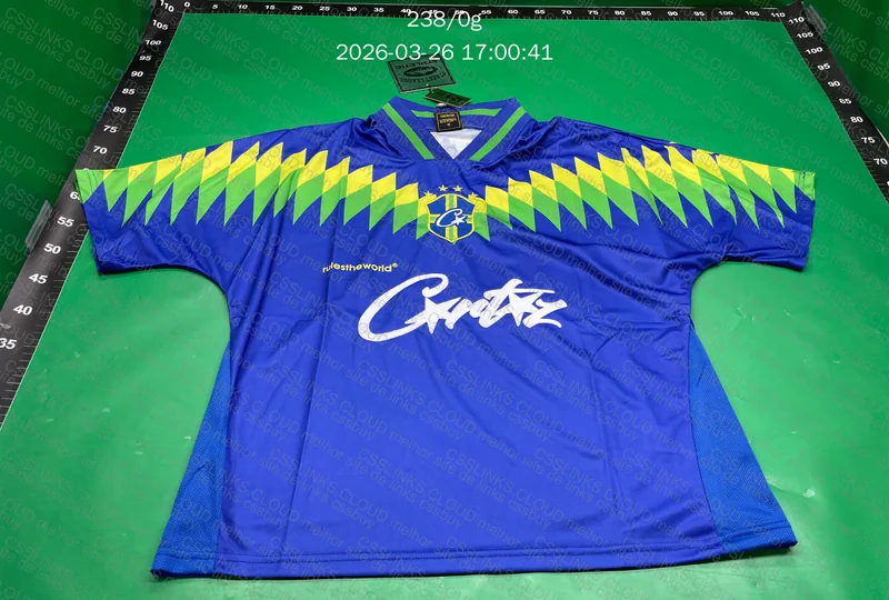 Camisa Brasil Corteiz Azul 4