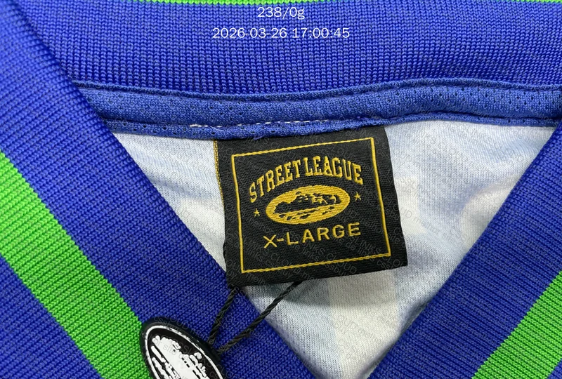 Camisa Brasil Corteiz Azul 5