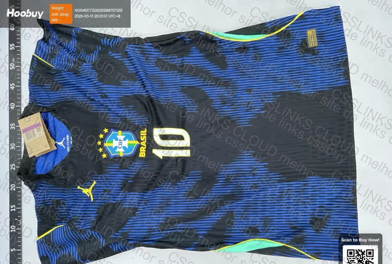Camisa Brasil Jordan 2026 Jogador Personalizada 2