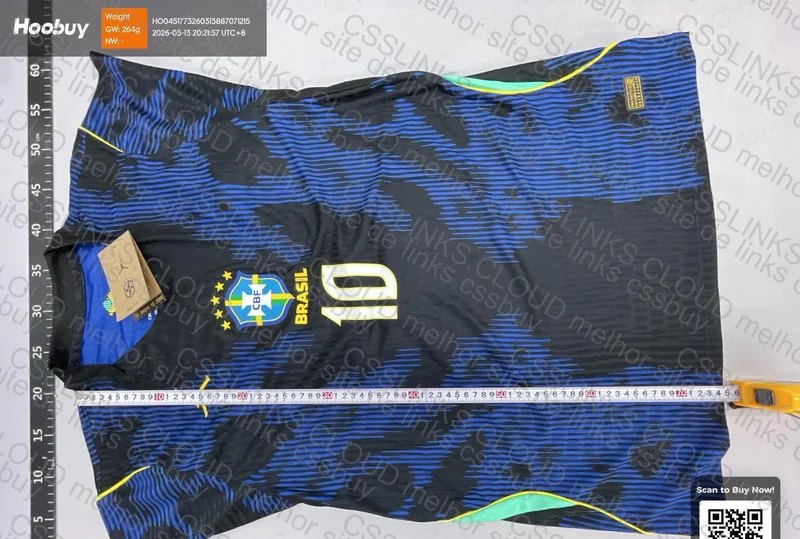 Camisa Brasil Jordan 2026 Jogador Personalizada 7
