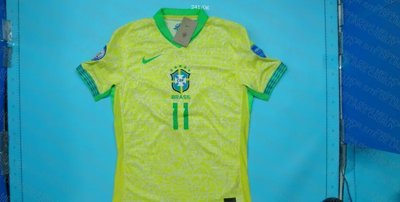 Brazil Player Model Raphinha Jersey 2