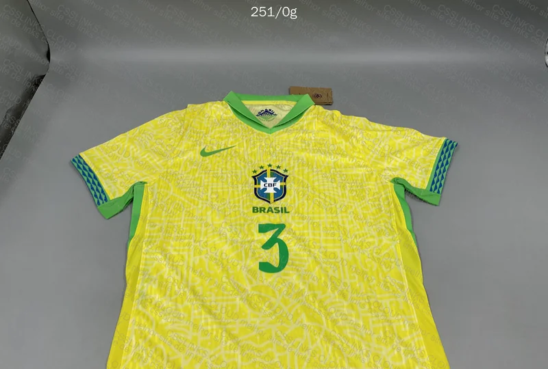 Brazil Player Jersey 2