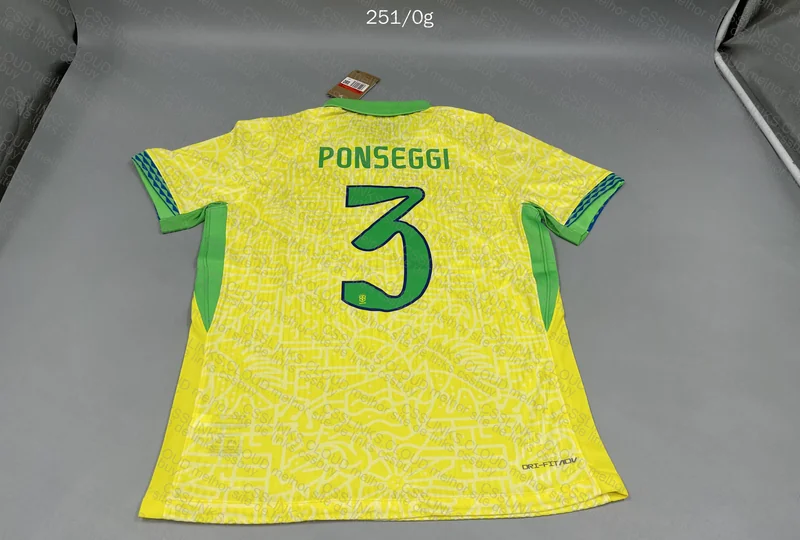 Brazil Player Jersey 3